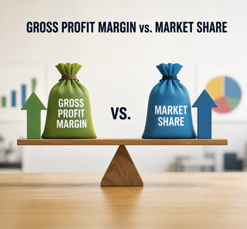 Gross Profit Margin Versus Market Share