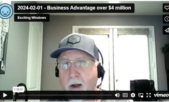 Business Advantage over $4 million 2024-02-01